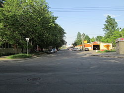 Vista da rua Chugunnaya