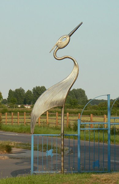 File:Metal heron - geograph.org.uk - 1386365.jpg