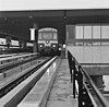 A Rotterdam Metro train at Zuidplein station in 1967 before the line opened