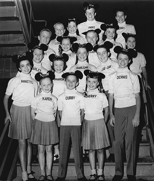 File:Mickey Mouse Club Mouseketeers 1957.jpg
