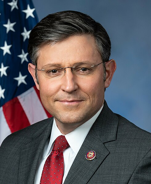 File:Mike Johnson official photo, 118th Congress (cropped).jpg