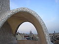 The Sagrada Familia from Casa Mila.