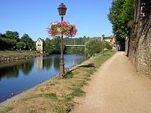 Il fiume Vezère a Montignac