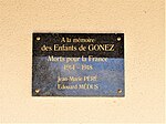 Thumbnail for File:Monument aux morts de Gonez (Hautes-Pyrénées) 1.jpg