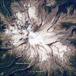 Mont Rainier: Toponymie, Géographie, Histoire