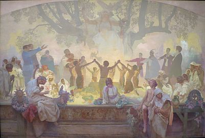 No.18: Клетва на Омладина под Славянското дърво (1926)