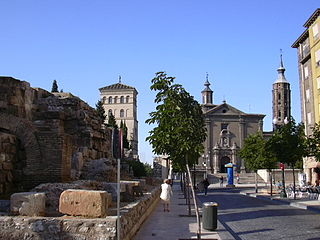 Roman Walls - Zuda Tower - San Juan de los Panetes church →
