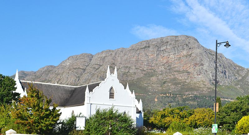 File:NG Church, Franschhoek, Western Cape. Oldest portion erected 1846-1847. North and South wings-1883. 02.JPG