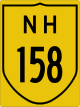 National Highway 158 shield}}