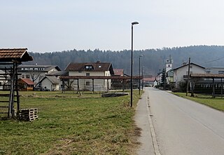 Nadgorica Place in Upper Carniola, Slovenia