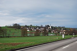 Niederweningen: Wappen, Geographie, Bevölkerung