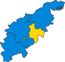 NorthamptonshireParliamentaryConstituency1895Results.svg