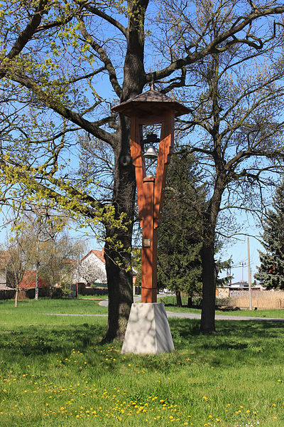 File:Nová Ves I, Ohrada, bell tower.jpg