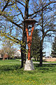 Čeština: Zvonička v Ohradě, části obce Nová Ves I English: Bell tower in Ohrada, part of Nová Ves I, Czech Republic.