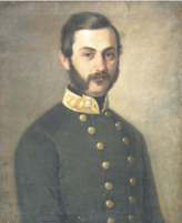 Novak Radonić - Portret muškarca u uniformi, Narodni muzej u Niš, 1854