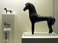 Estatueta de cavall, bronze de principis del segle vii aC.