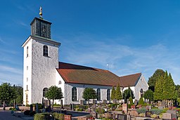 Osby kyrka i augusti 2015