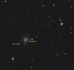 Die Supernova 2020rcq am 7. September 2020