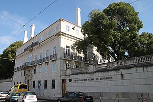 Palmela Palace, seat of the Portuguese Attorney-General's Office. Palacio Palmela 7948.jpg