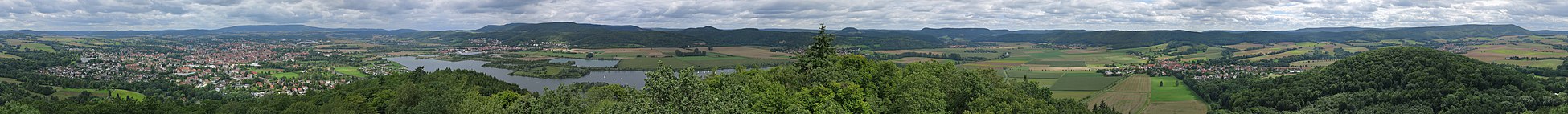 Panorama vom Großen Leuchtberg