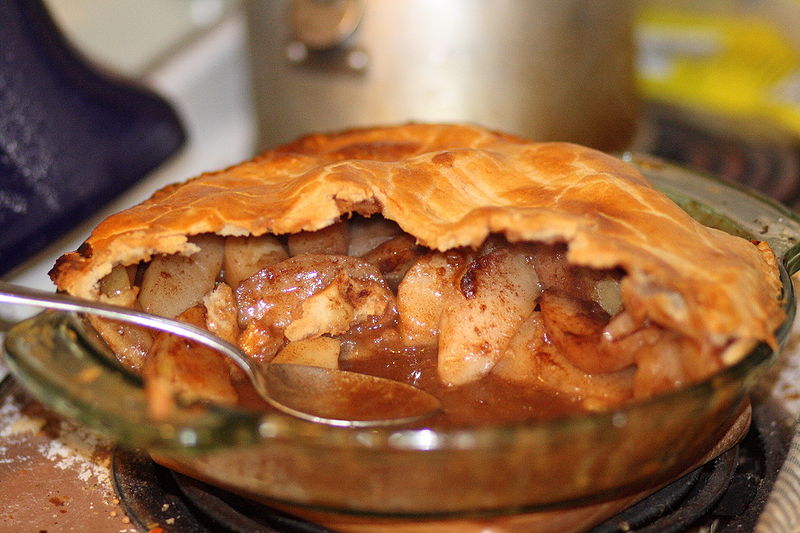 File:Partly eaten apple pie.jpg