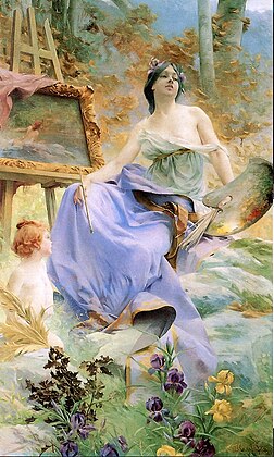 La pittura, 1889