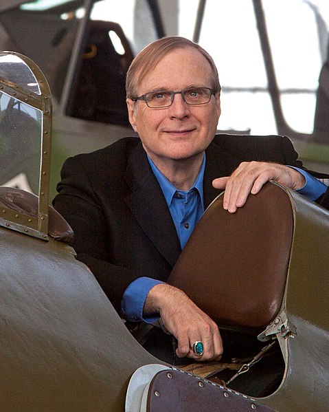 Allen at the Flying Heritage Collection in 2013