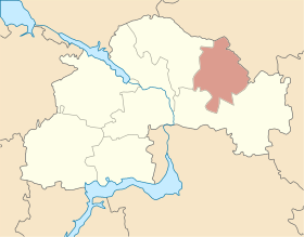 Localisation de Raïon de Pavlohrad