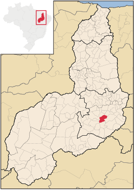 Kaart van Conceição do Canindé