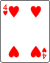 4 of hearts