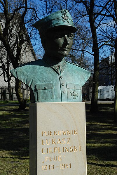 File:Pomnik Łukasza Cieplińskiego w Parku Jordana w Krakowie.jpg