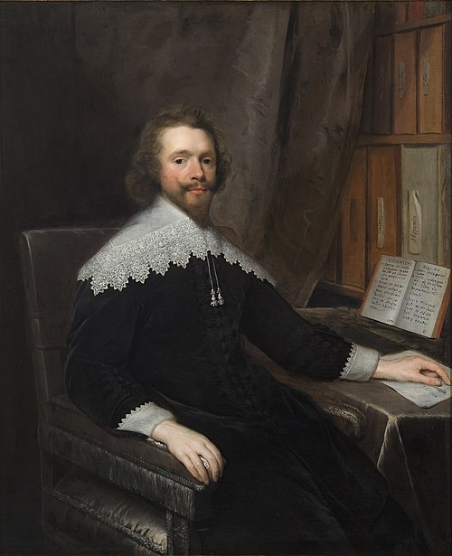 Portrait of a Physician in His Library by Cornelis Janssens van Ceulen, one of the significant portraits in the Royal College of Physicians' collectio