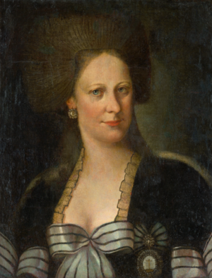 Portrait of a lady, probably a daughter of Maria Theresa of Austria - Slovak National Gallery.png