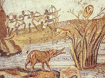 Praeneste - Nile Mosaic - 2 бөлім - Detail.jpg