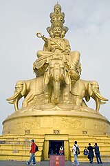 statue de Samantabhadra