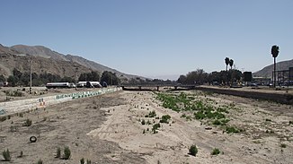 Flussbett in Copiapó