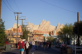 <span class="mw-page-title-main">Radiator Springs</span> Fictional Pixar "Cars" cartoon village based in Arizona