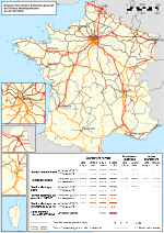 Vignette pour Liste des lignes de chemin de fer de France