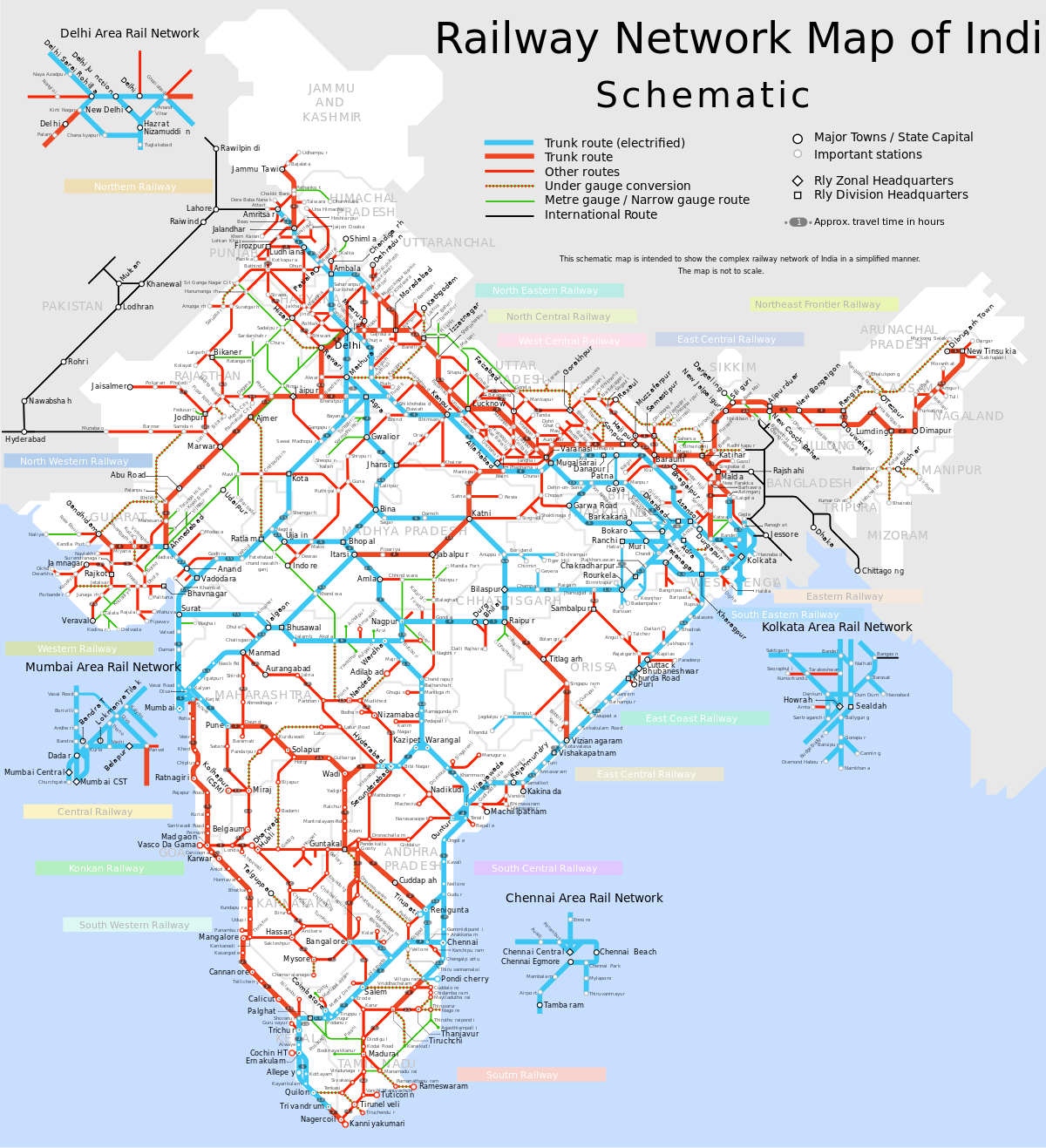 インドの鉄道 - Wikipedia
