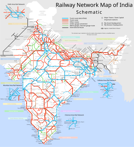 Fail:India railway schematic map.svg