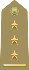 Rank insignia of primo capitano of the Army of Italy (1973).svg