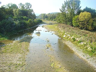 Coșuștea river in Romania