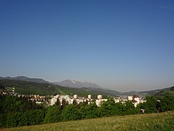 Město Ravne na Koroškem nazývané "srdce slovinských Korutan"