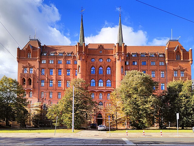 Image: Red Town Hall in Szczecin, 2021