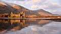 Kilchurn Castle reflecting on Loch Awe