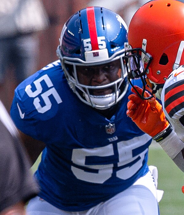 Ragland with the New York Giants in 2021