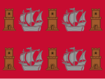 Regimental flag of Bornholm Infantry Regiment.svg