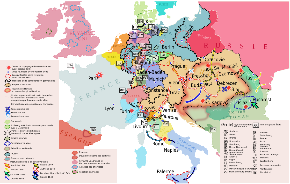 Fichier Revolutions Of 1848 In Europe Trad Fr Svg Wikipedia