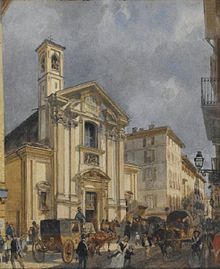 Riccardo Luigi - Église de San Giobanni Laterano, Milan, ca.1850 jpg