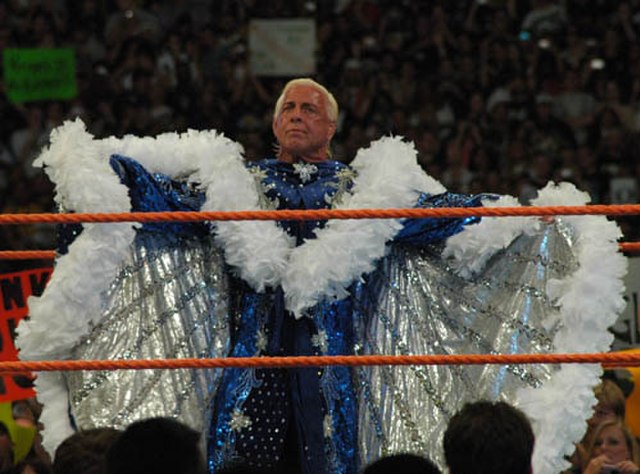 Ric Flair, who headlined events at the venue including WrestleWar '89: Music City Showdown, Starrcade '95: World Cup of Wrestling and Ric Flair's Last